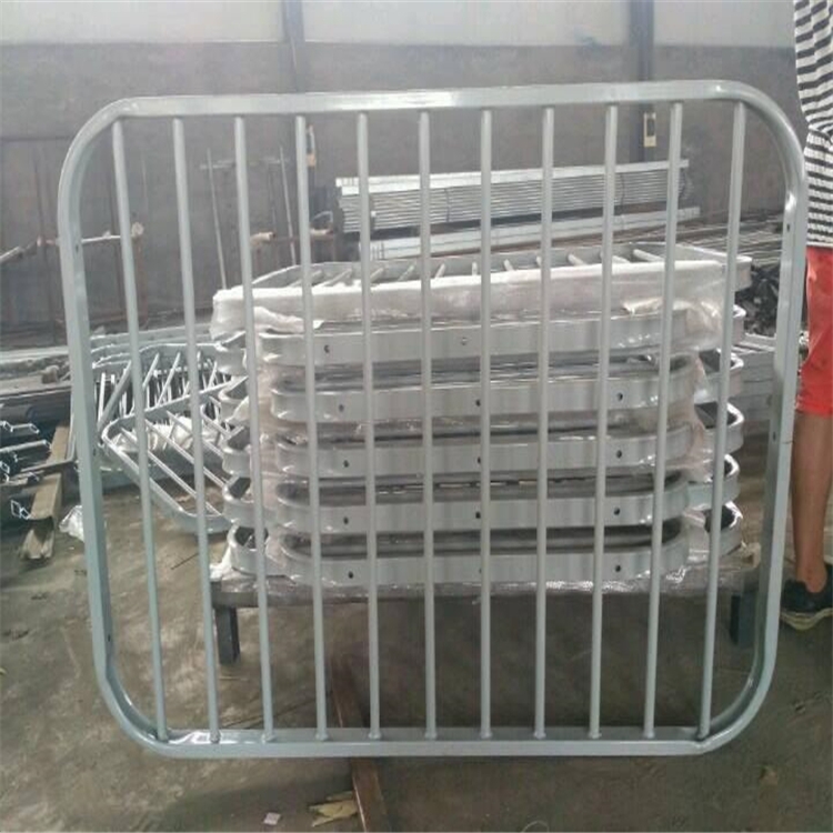 公路防撞欄桿定做 機(jī)動(dòng)車道護(hù)欄 深圳人行道欄桿